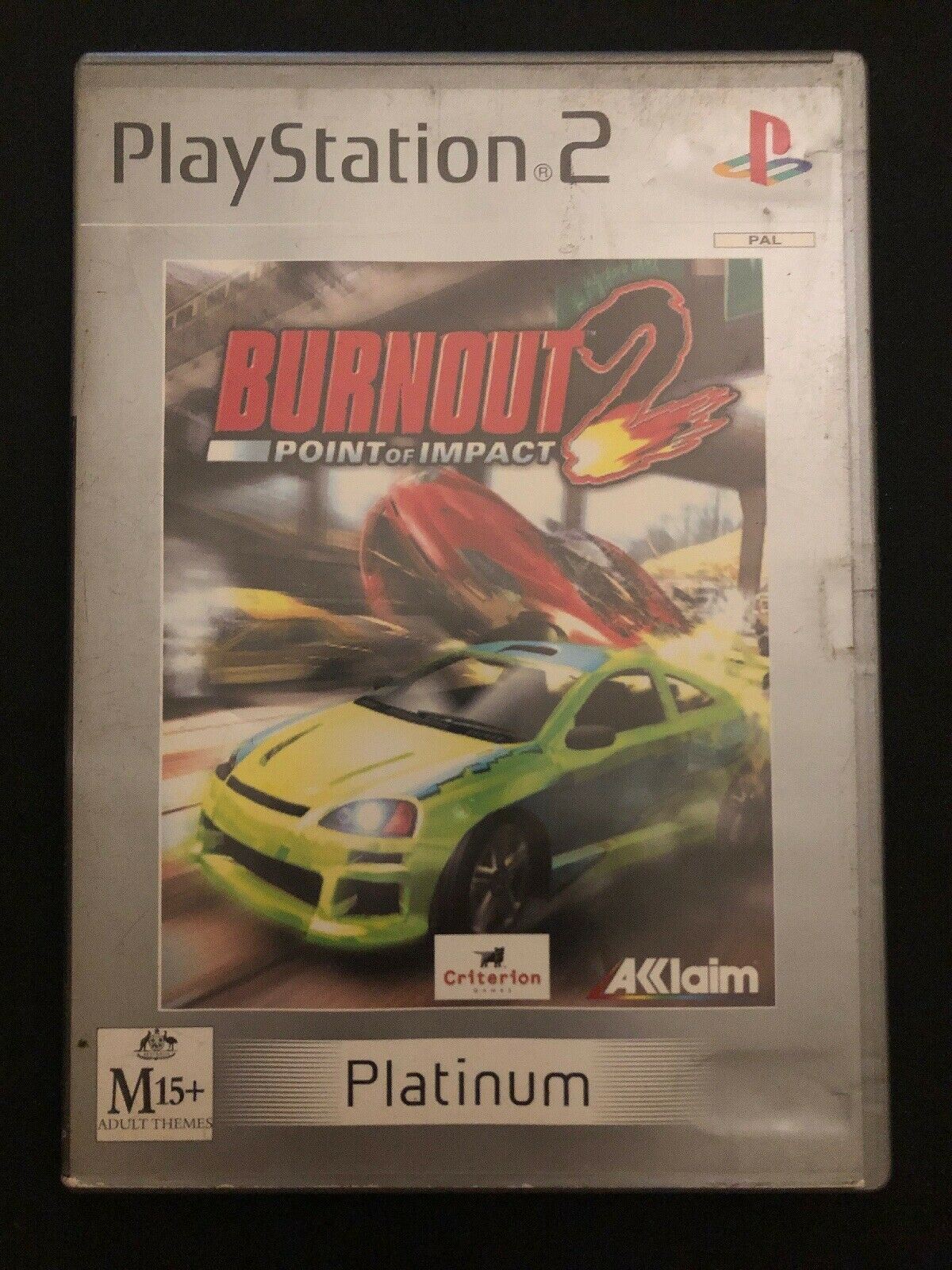 Burnout 2: Point Of Impact - Sony Playstation 2 PS2 Classic Racing Game