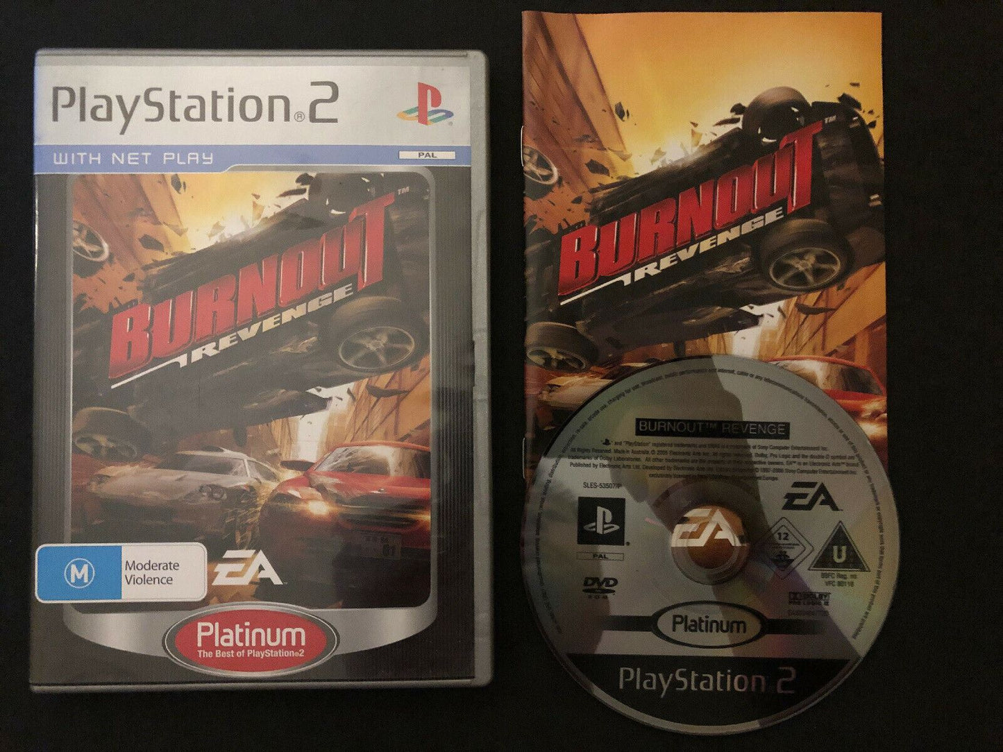 Burnout Revenge Platinum - Sony Playstation 2 Game PS2