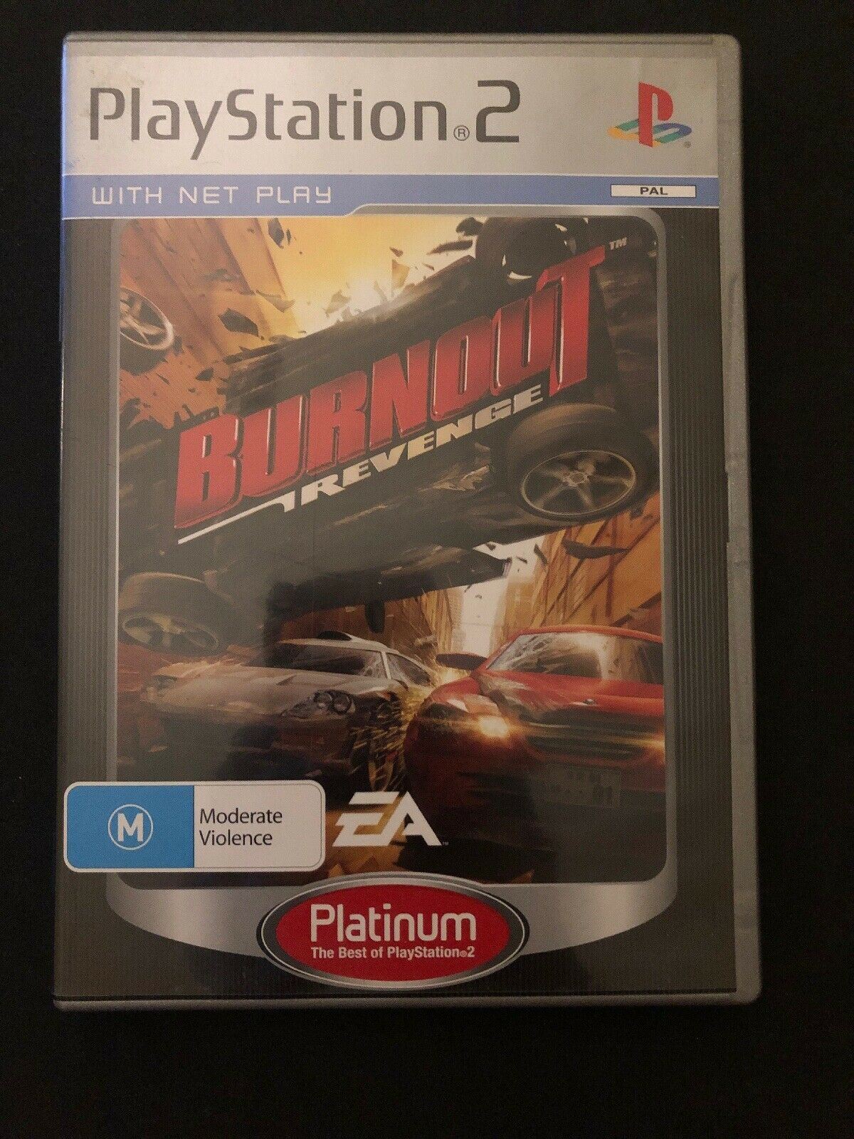 Burnout Revenge Platinum - Sony Playstation 2 Game PS2