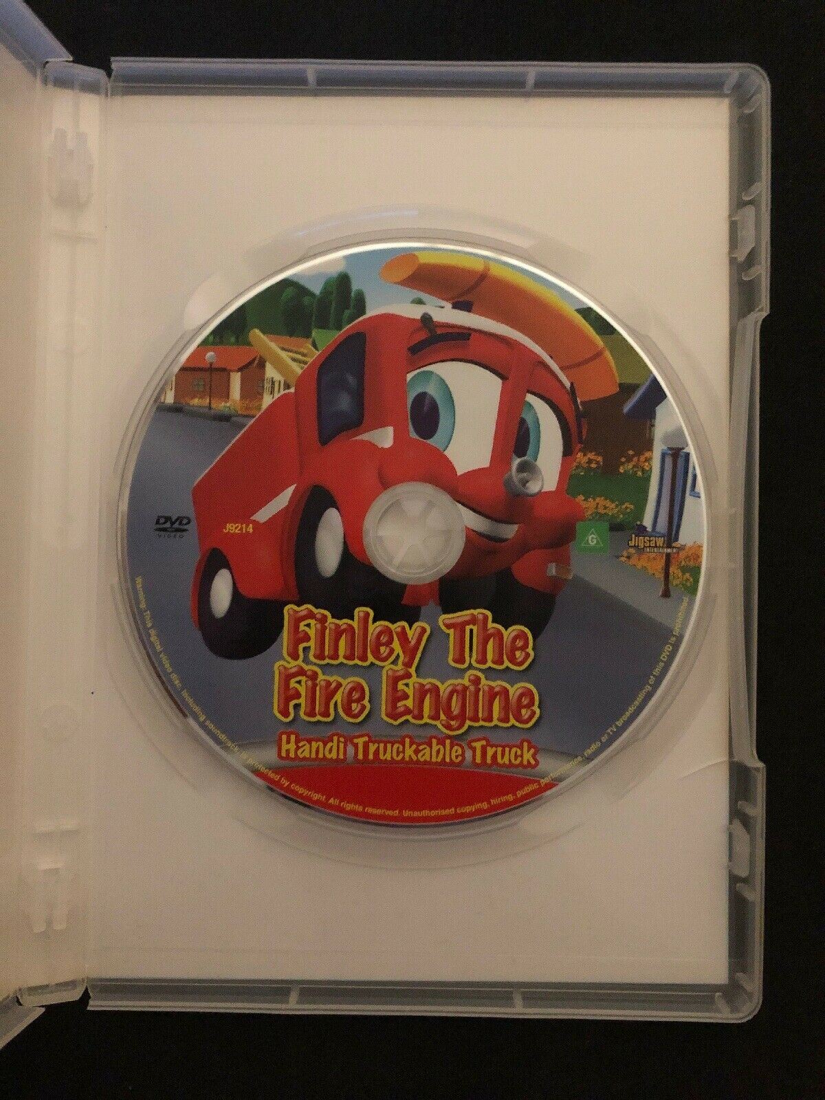 Finley The Fire Engine - Handi Truckable Truck (DVD) Region 4