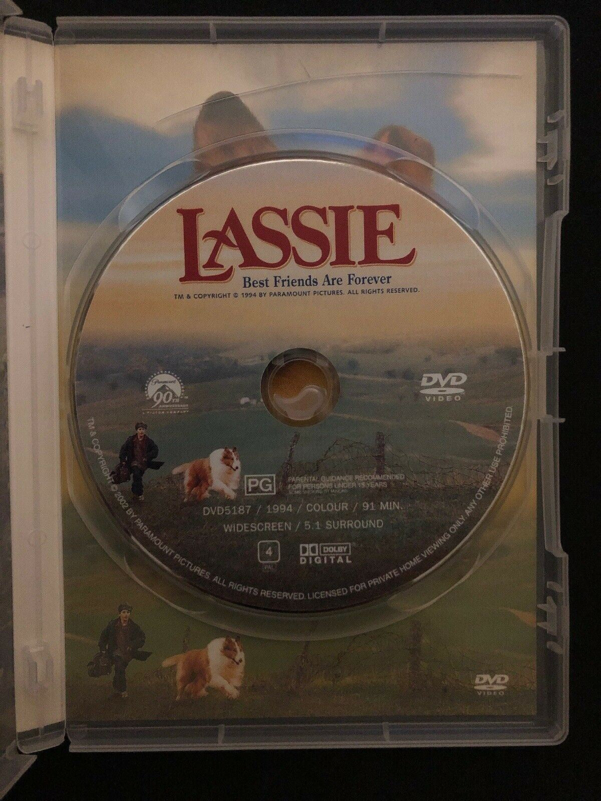 Lassie (DVD, 1994) Region 4 FREE OZ Post