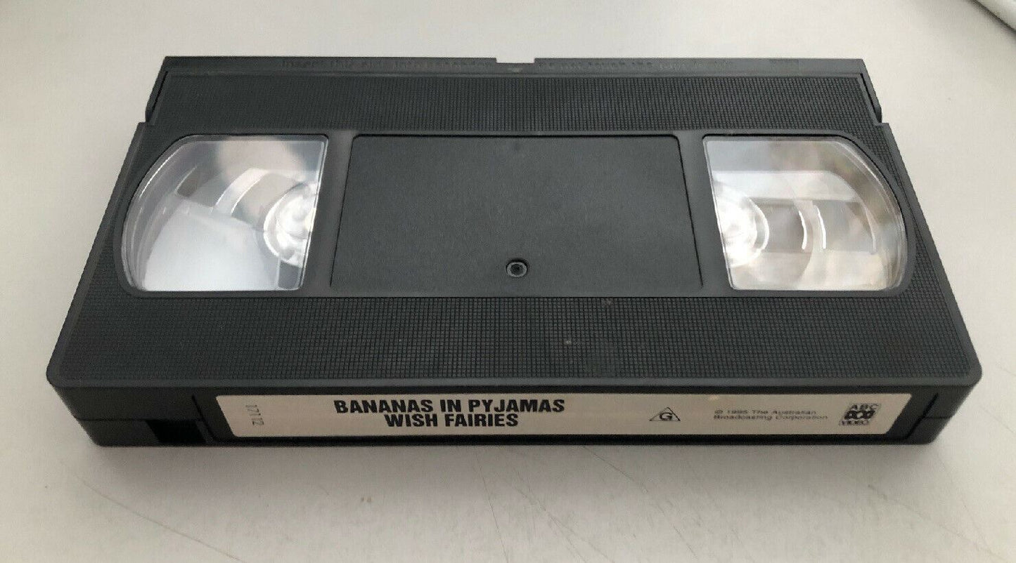 BANANAS IN PYJAMAS - Show Business   VHS VIDEO PAL~ A RARE FIND