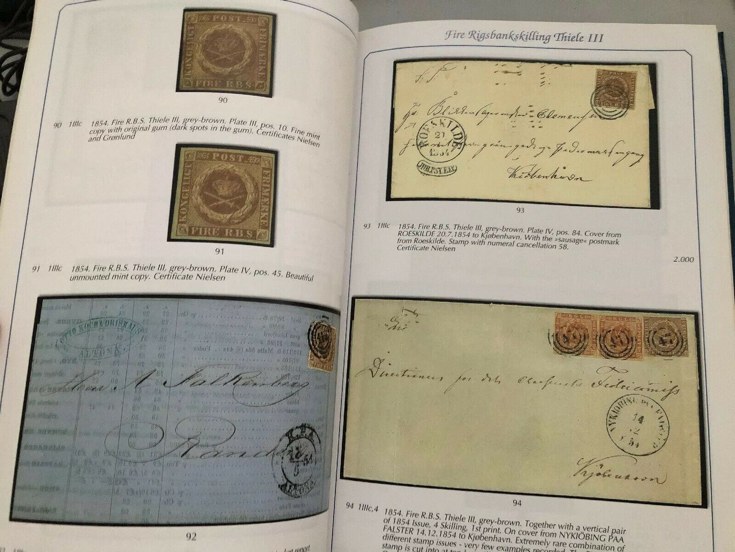 Thomas Hoiland Auction Catalogue 2004 Classic Denmark Iii 'Lorentzen'  Collection