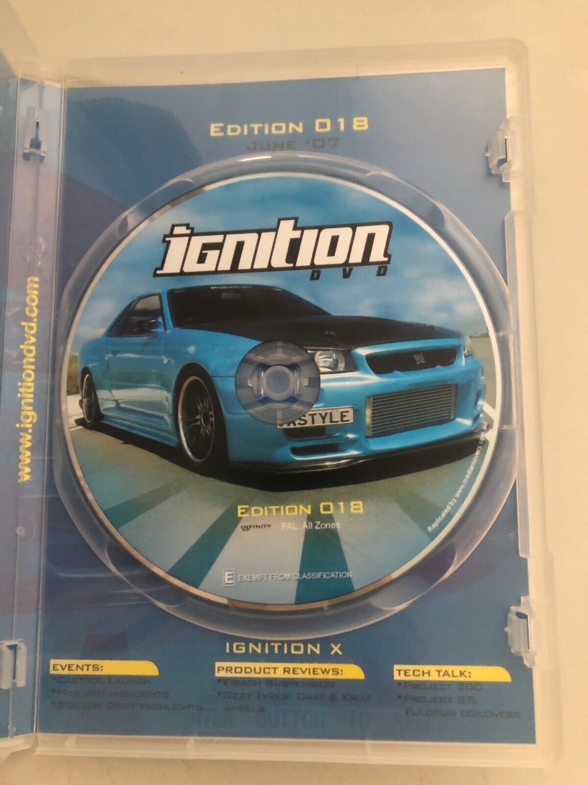 Ignition Edition 18 - TV - RARE DVD - AUS Stock Region 4 – Retro Unit