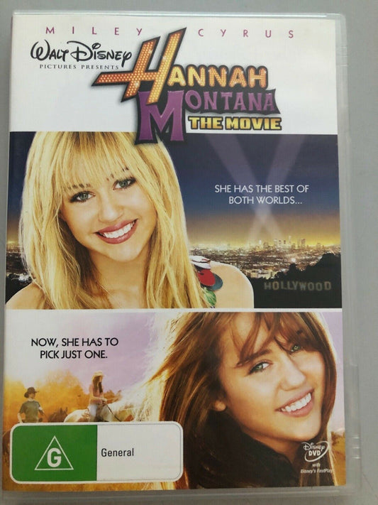 Hannah Montana - The Movie (DVD, 2009) Miley Cyrus, Taylor Swift,Billy Ray Cyrus