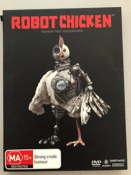 Robot Chicken : Season 2 (DVD, 2007, 2-Disc Set) Uncensored