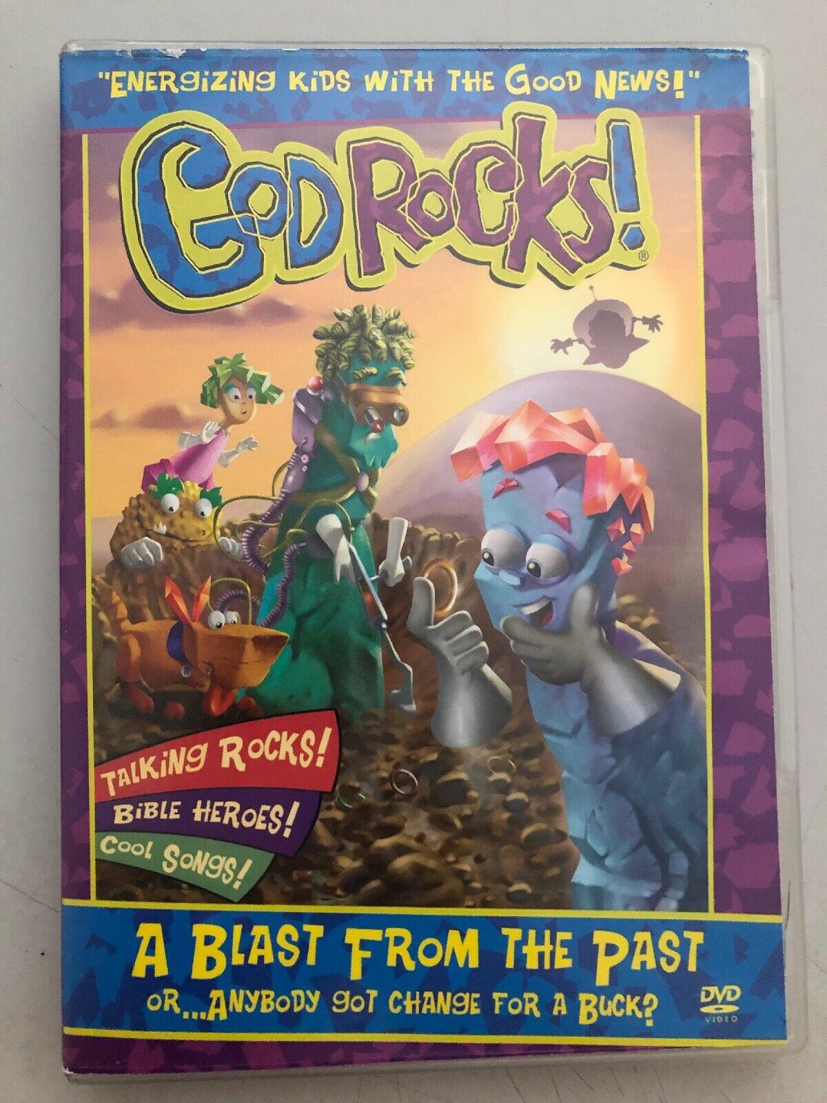 God Rocks! A Blast From The Past (DVD) Animation. Region Free – Retro Unit
