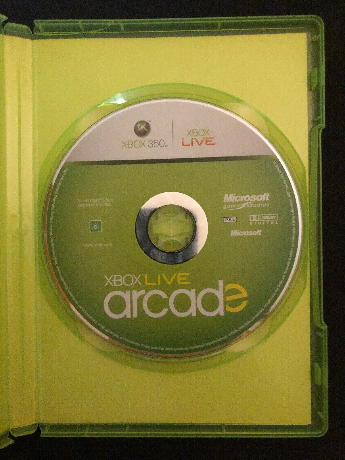 Xbox Live Arcade Compilation Disc - Pac-Man, Uno, Boom.. Microsoft XBOX 360 PAL