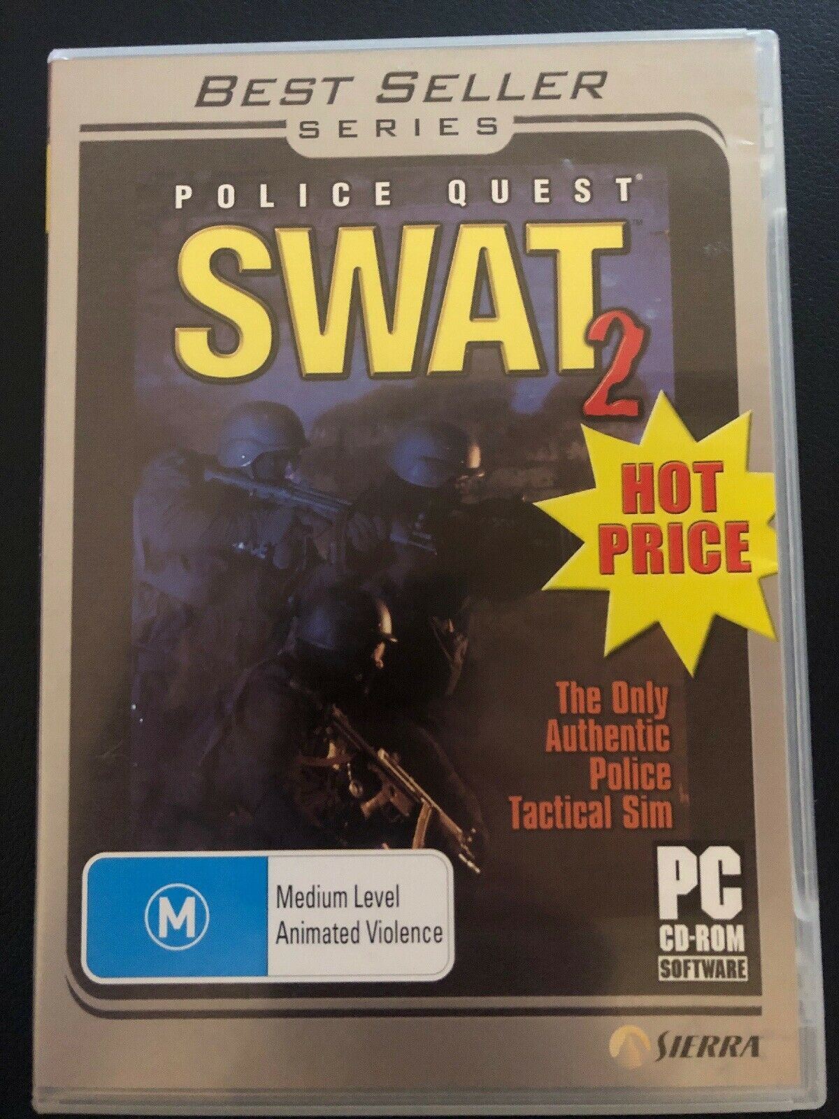 Police Quest: SWAT 2 -  PC Windows CD Real-time Tactics & Police Simulation Game