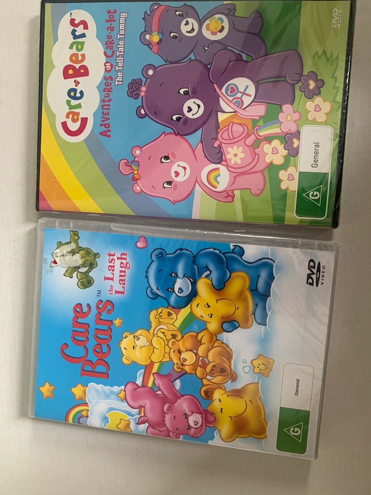 *New & Sealed* Care Bears - Adventures in Care-A-Lot & The Last Laugh 2-DVD's