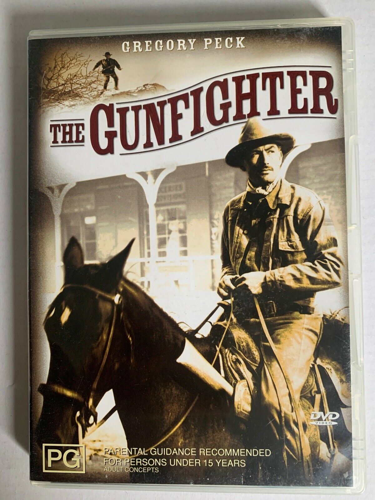 The Gunfighter (DVD, 1950) Gregory Peck, Henry King - Region 4