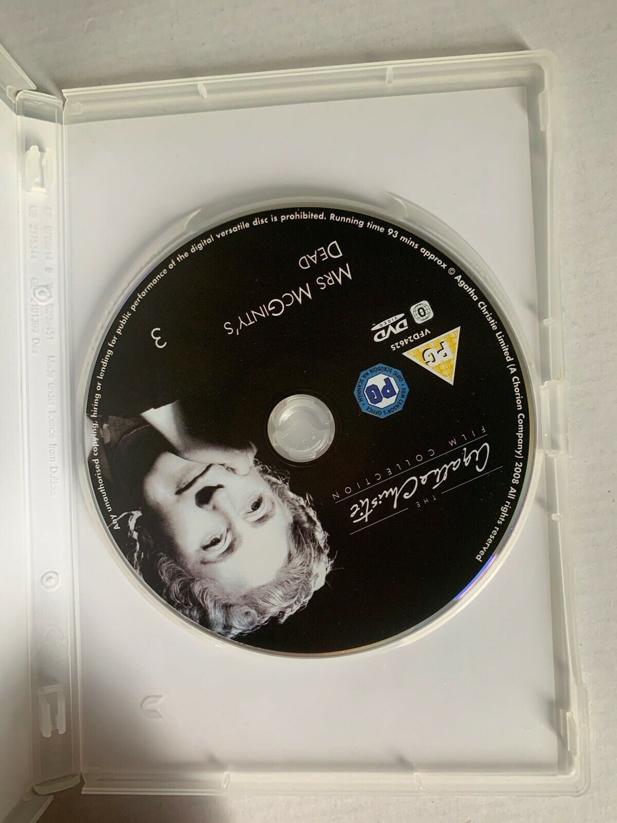 The Agatha Christie Film Collection - Mrs McGinty's Dead (DVD, 1989) Region Free