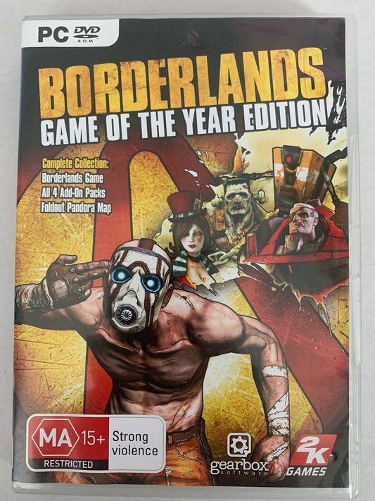 Borderlands - Game Of The Year Edition PC DVD