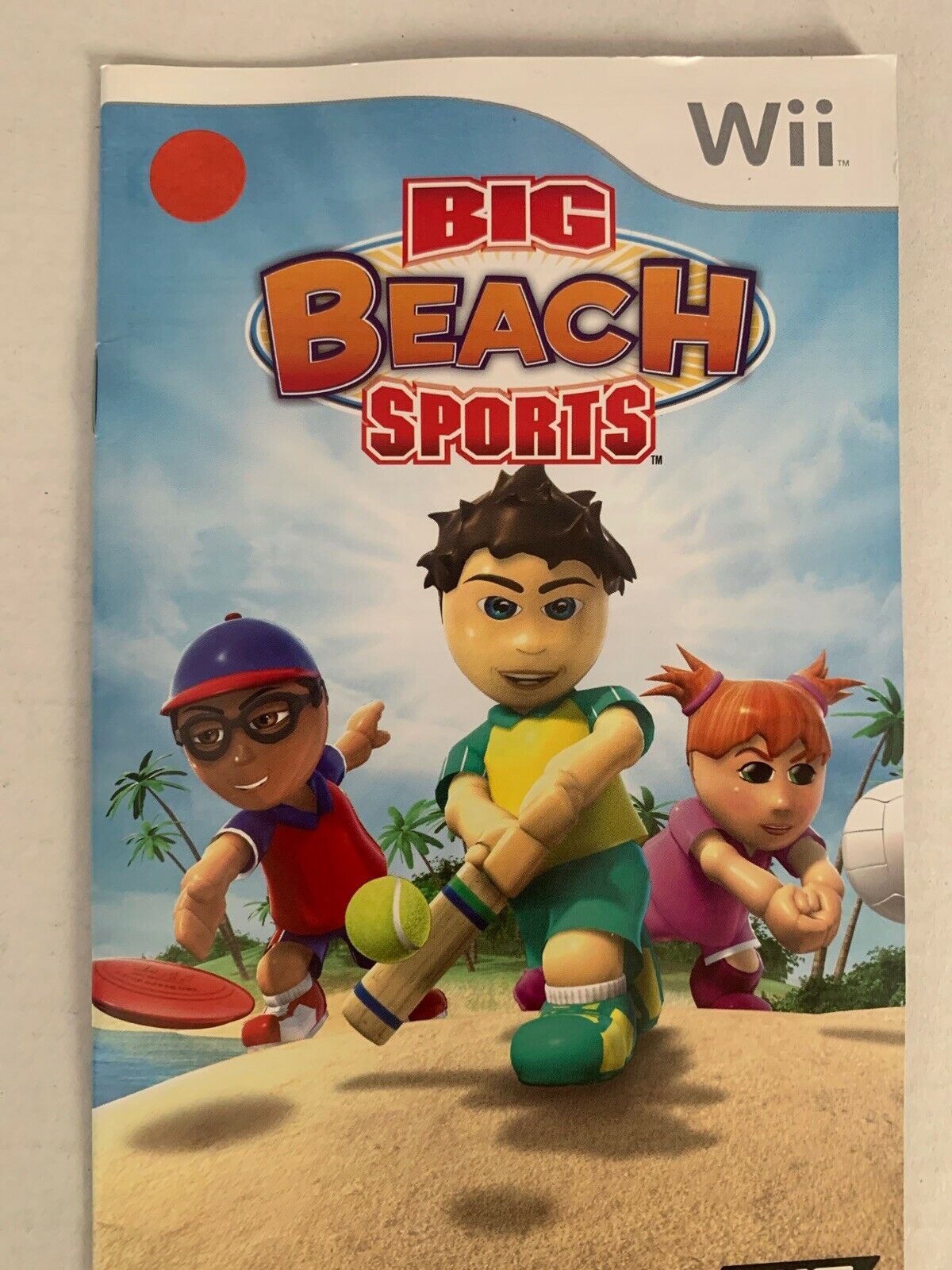 Big Beach Sports - Nintendo Wii PAL Game Sports Cricket Golf Volleyball Football