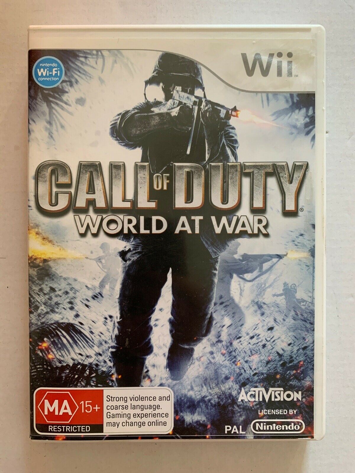 Call of Duty World at War -  Nintendo Wii Game