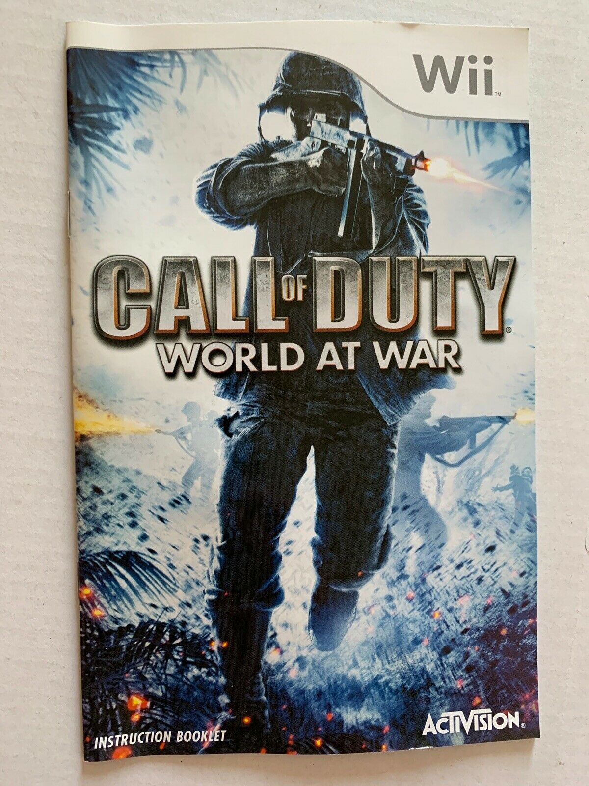 Call of Duty World at War -  Nintendo Wii Game