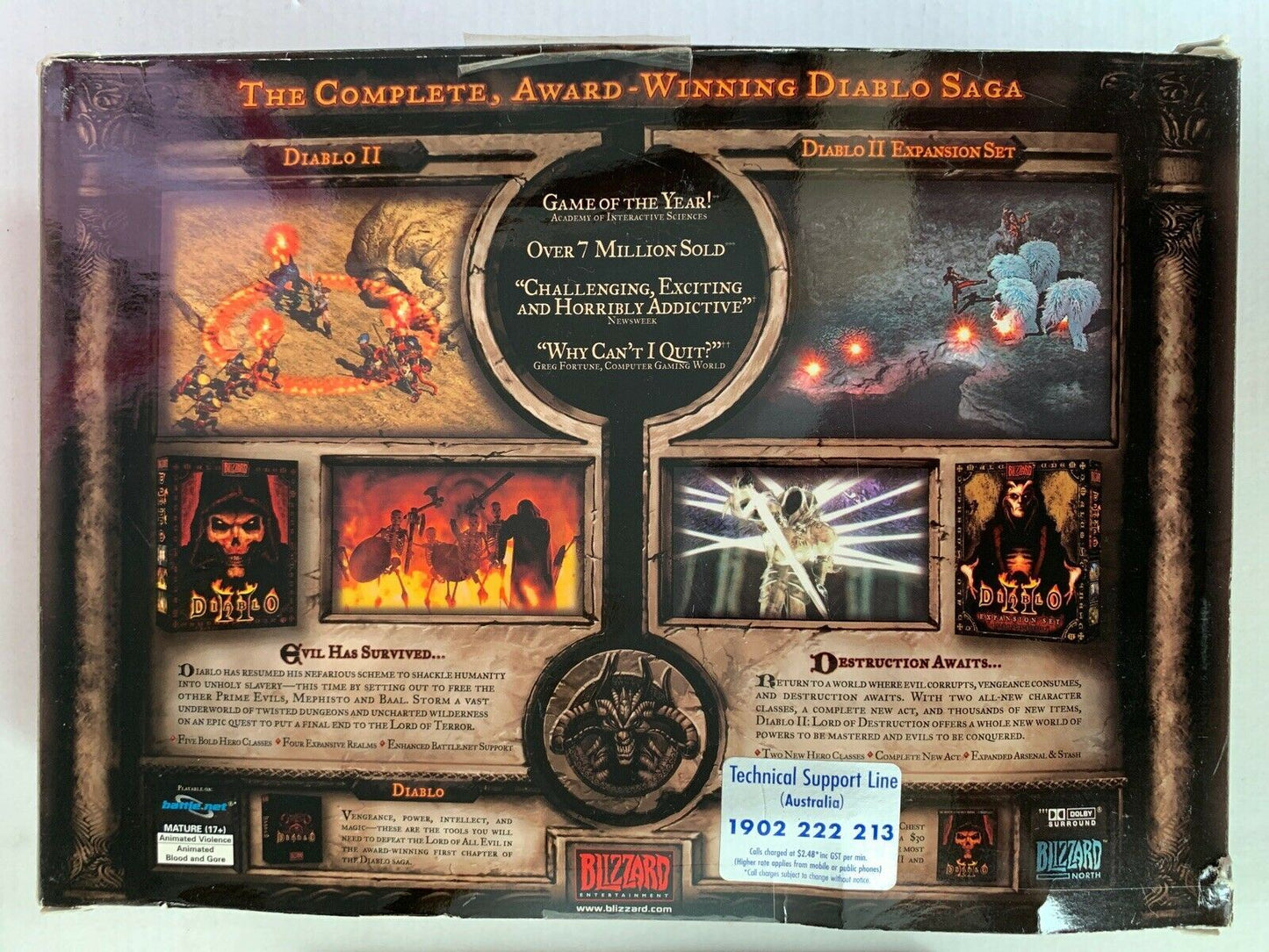 Diablo Battle Chest (PC, 2001)