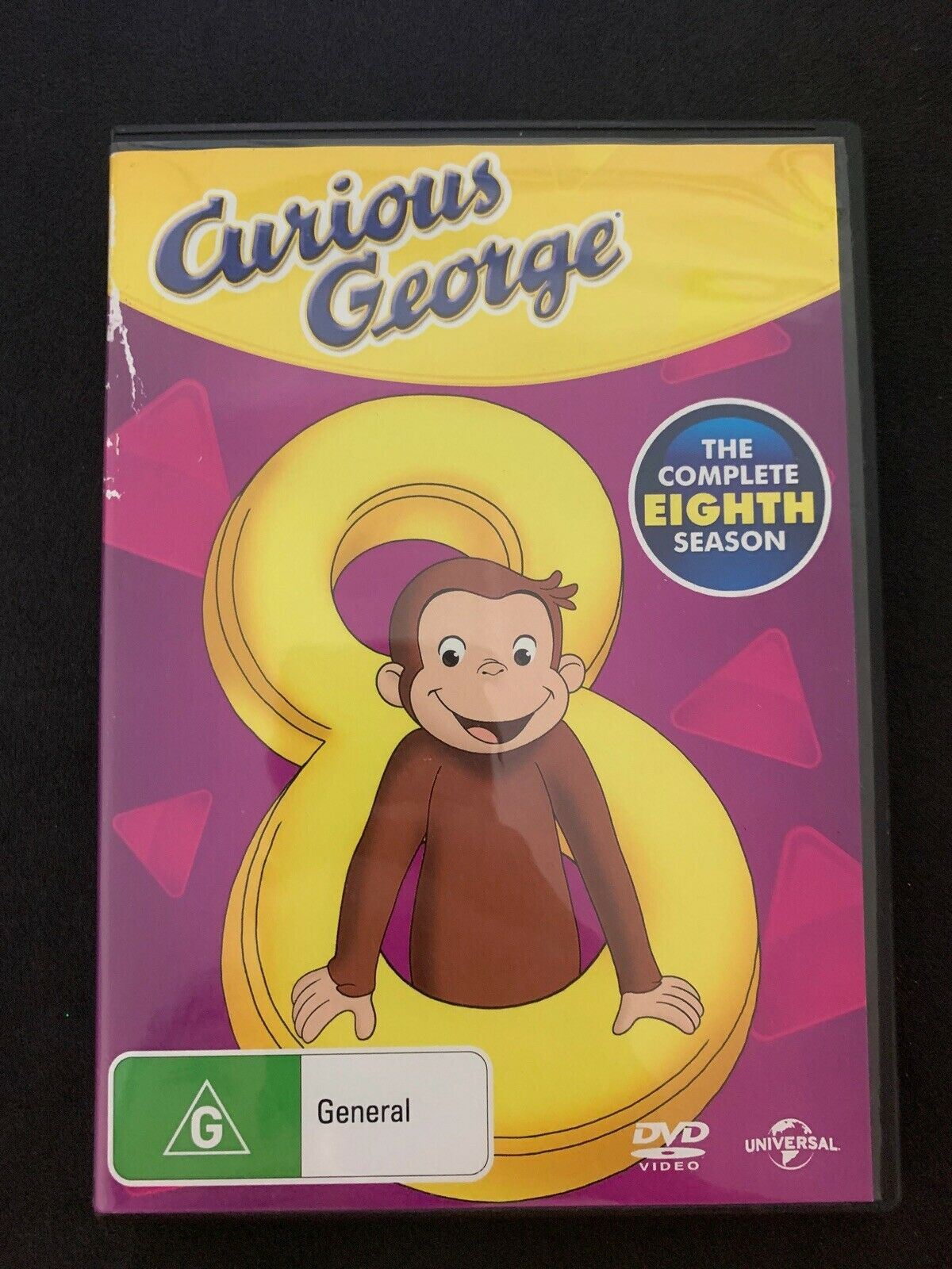 Curious George Season 8 Series Eight DVD Region 4