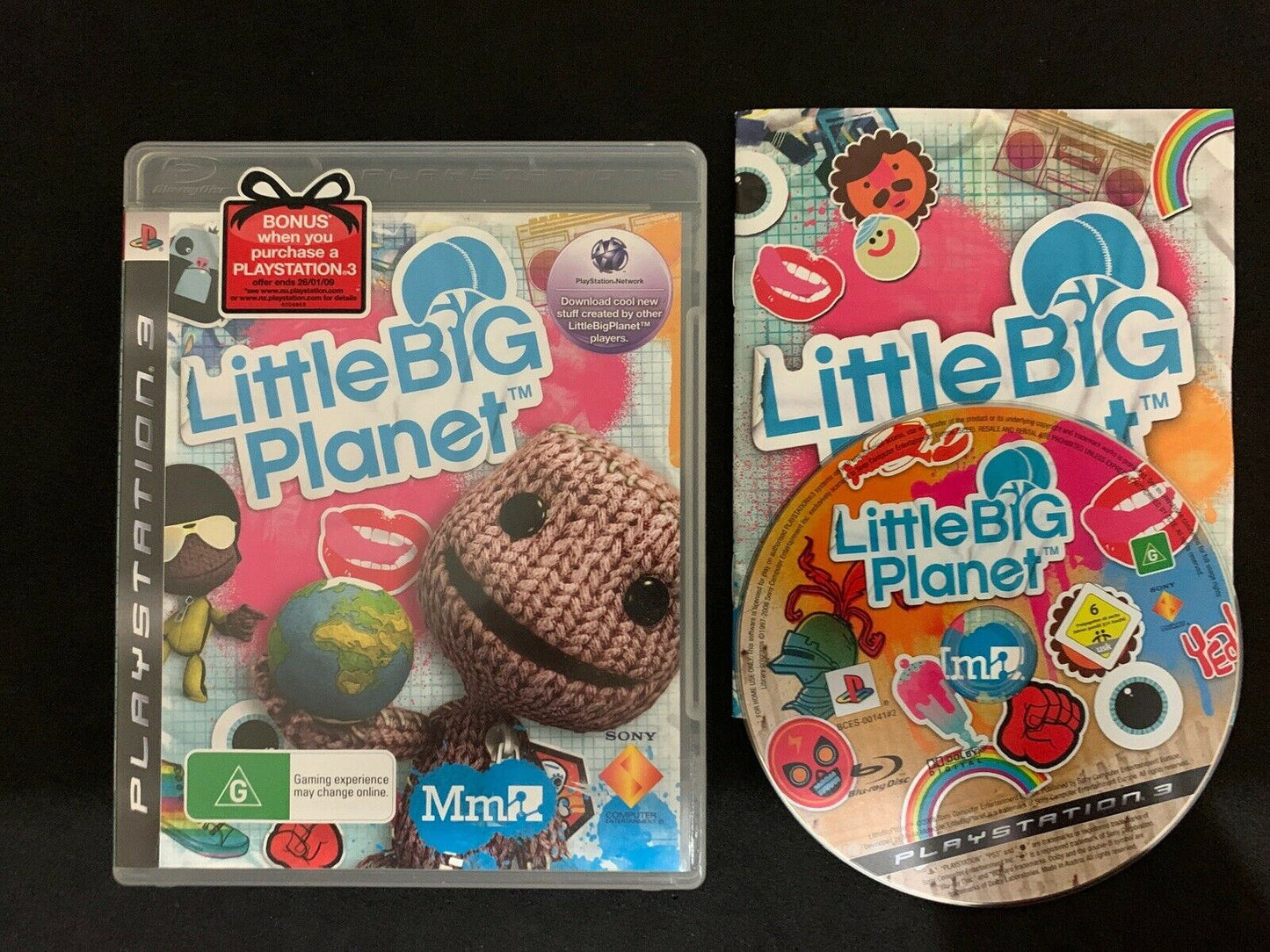 Little Big Planet Sony PS3 PlayStation 3 Video Game Complete