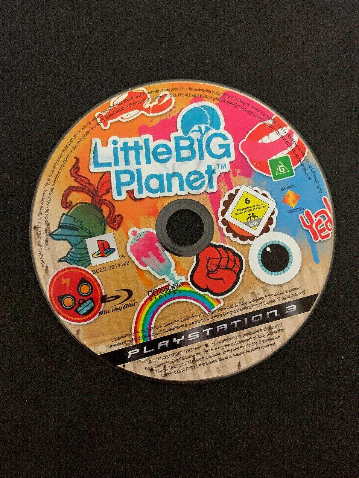 Little Big Planet Sony PS3 PlayStation 3 Video Game Complete