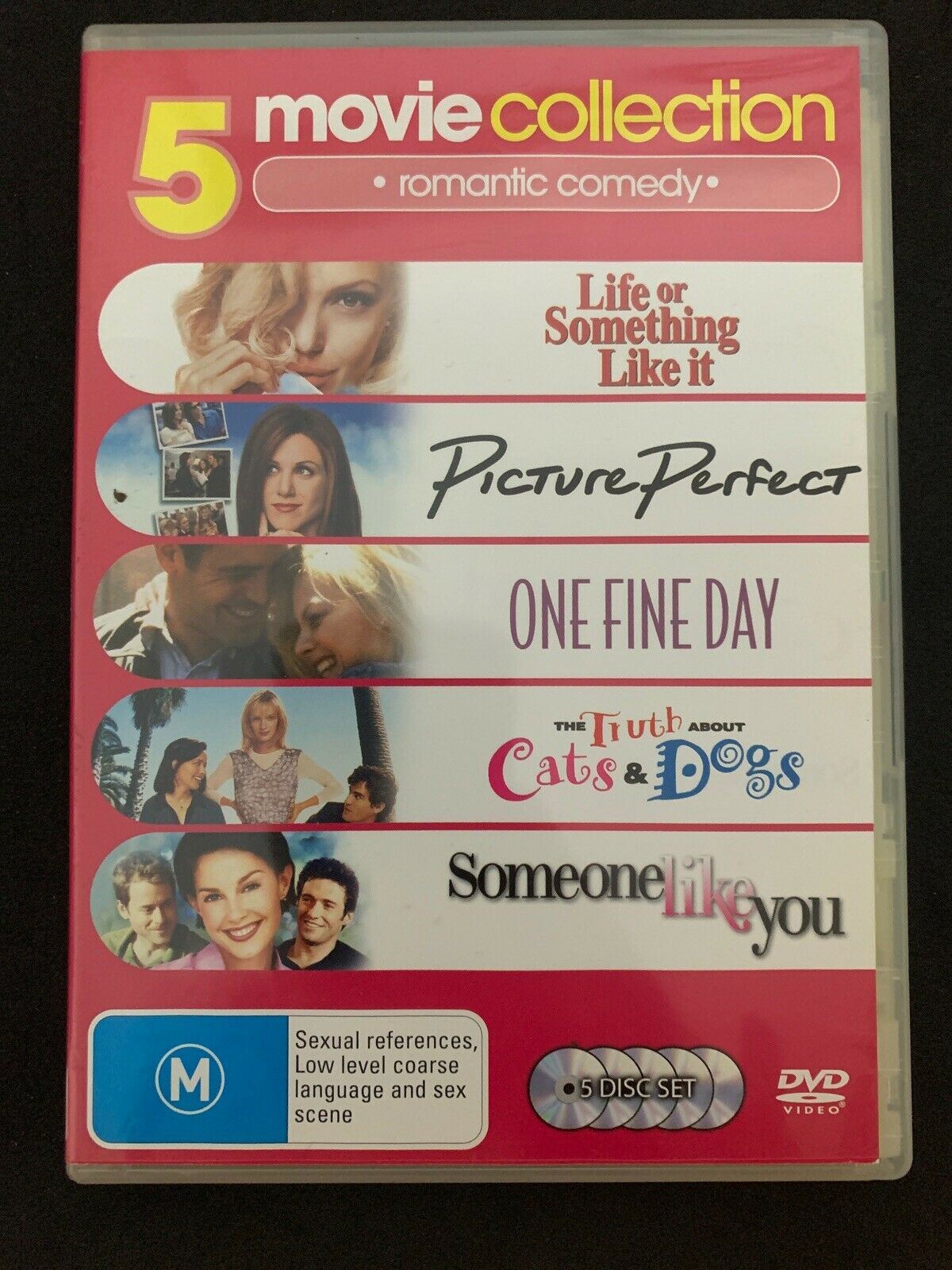 Life or Something Like It / Picture Perfect / Truth about Cats & Dogs + 5 DVD