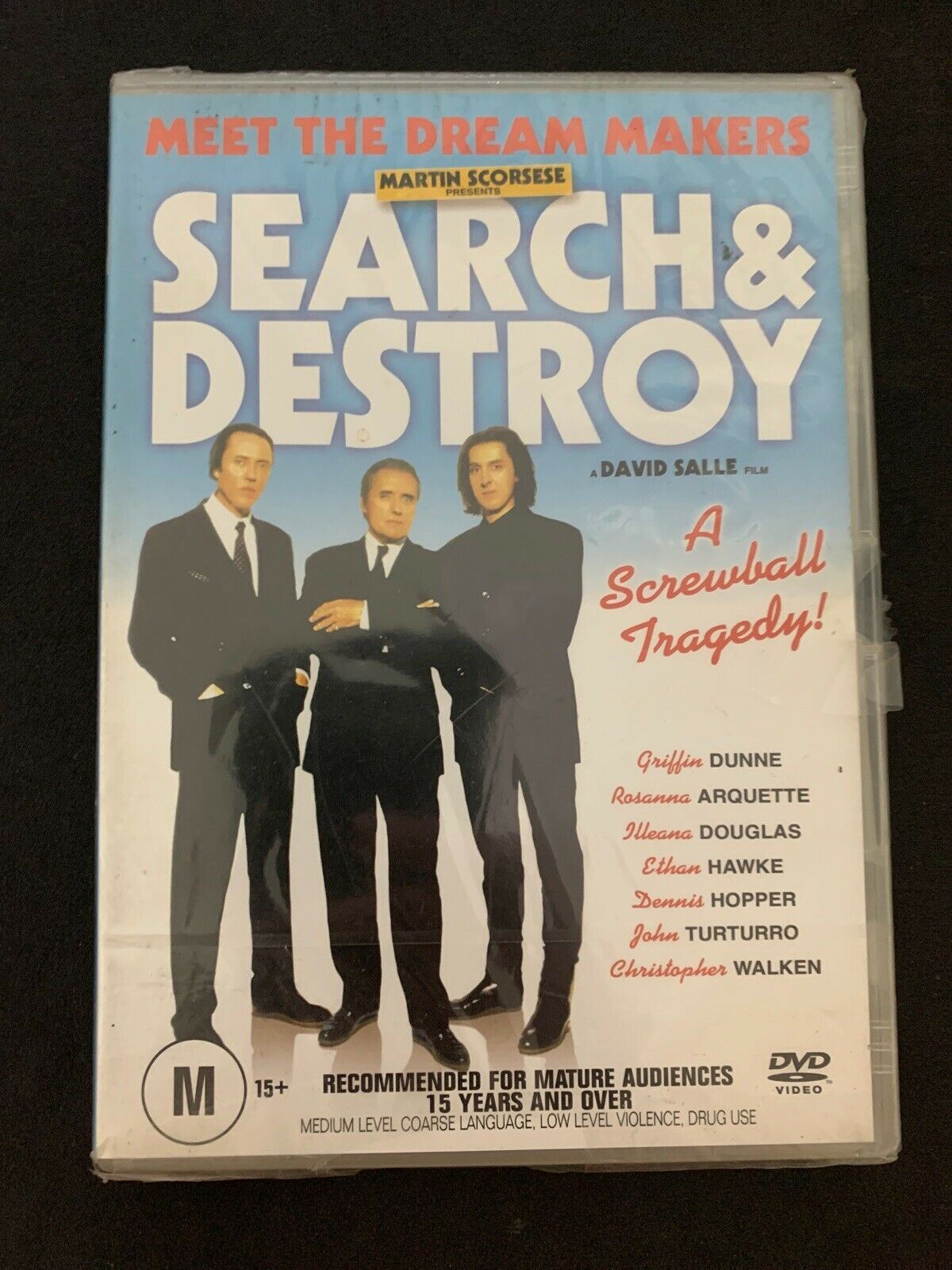 *New Sealed* Search And Destroy (DVD, 1995) Dennis Hopper. Region 4