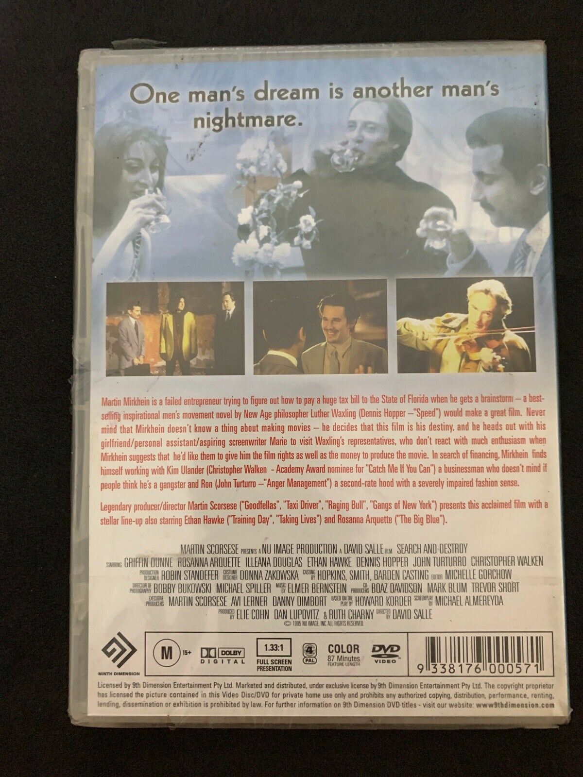 Search And Destroy (DVD, 1995) (Region 4) *New Sealed*