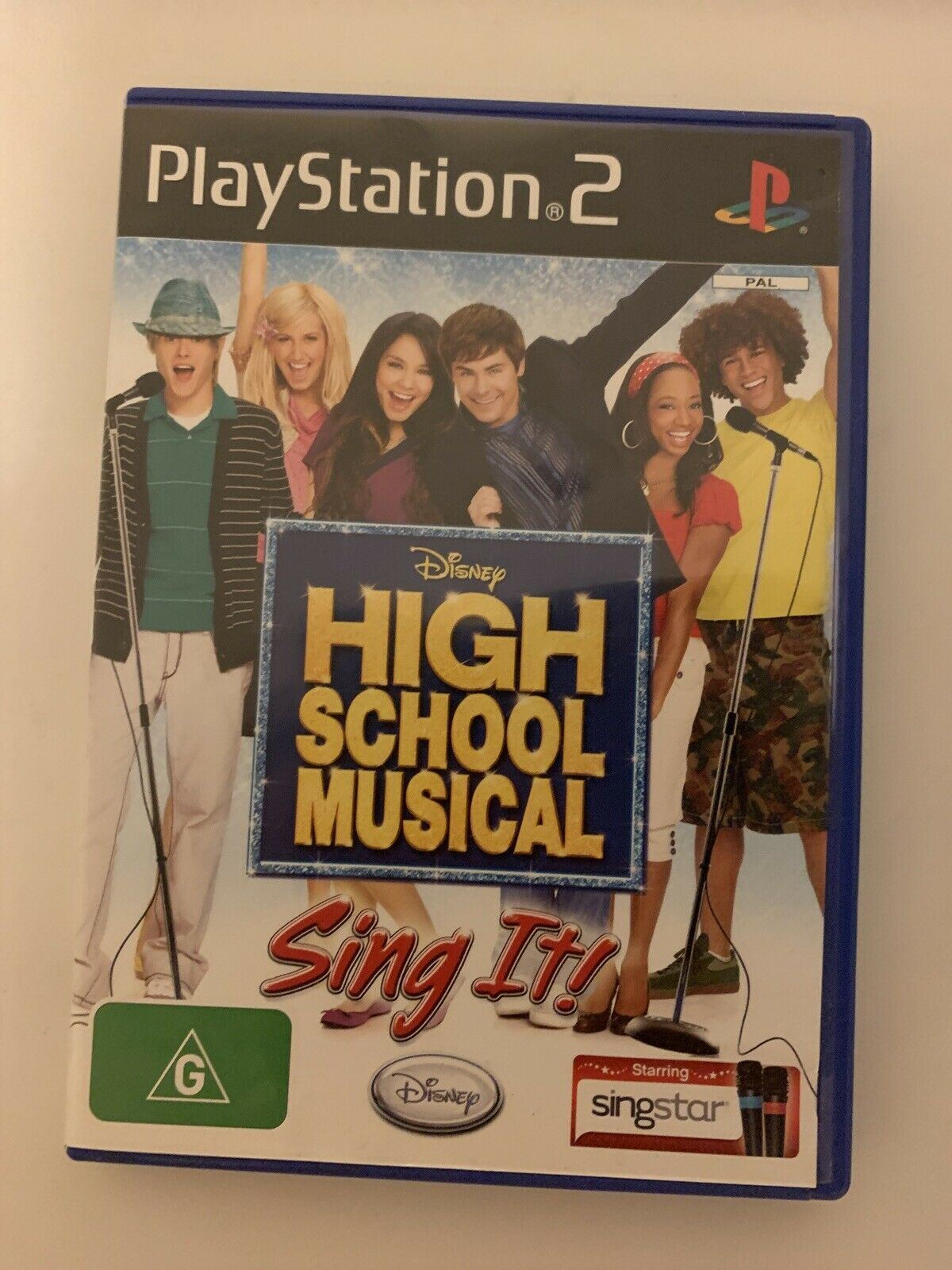 Disney Sing It: High School Musical PlayStation 2 PS2 SingStar & Microphone