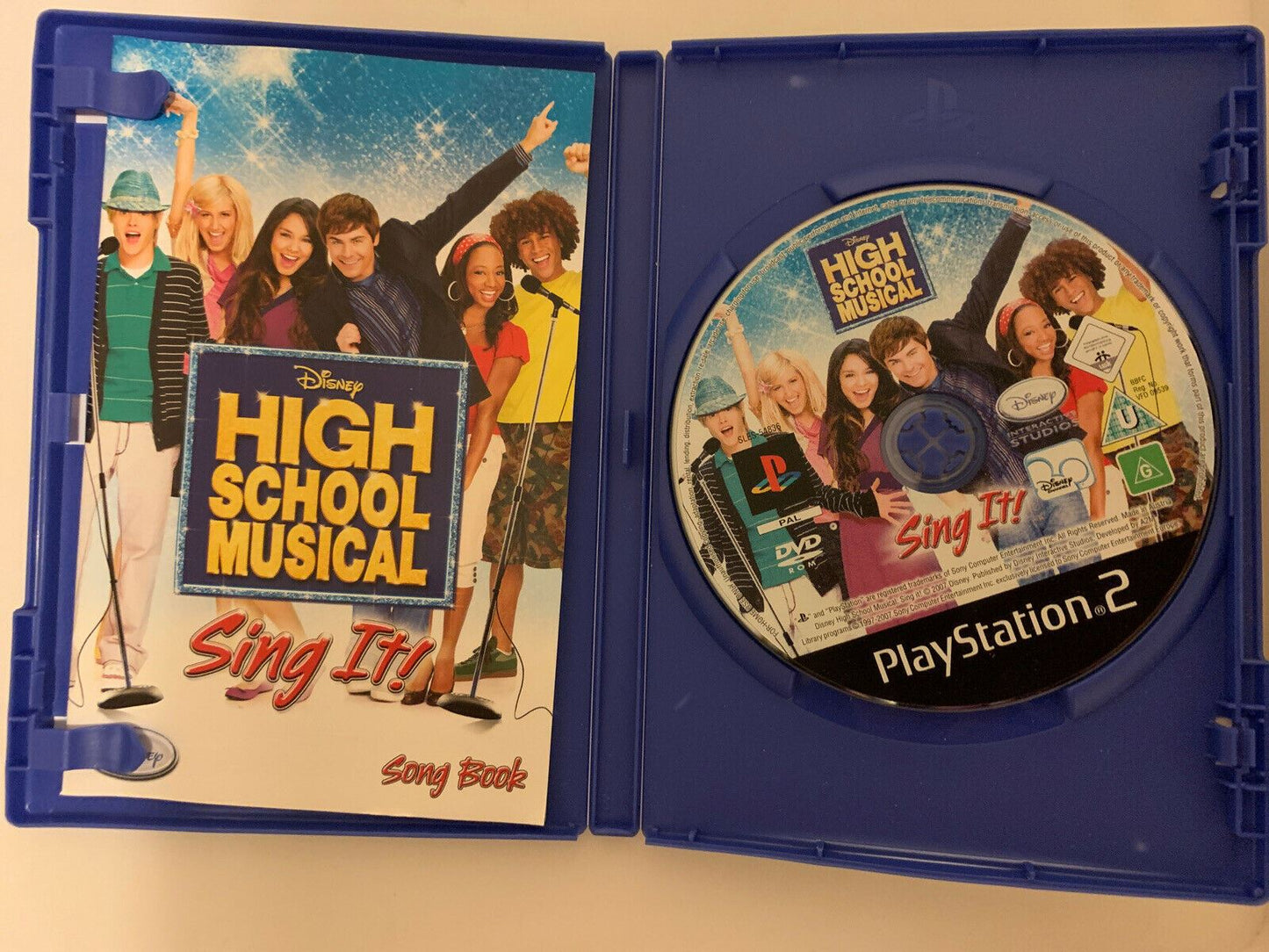 Disney Sing It: High School Musical PlayStation 2 PS2 SingStar & Microphone