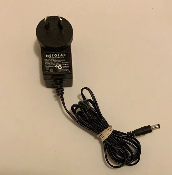 Netgear MV12-Y120100-A3 AC Adapter 332-10182-01 Power Supply 12V 1A
