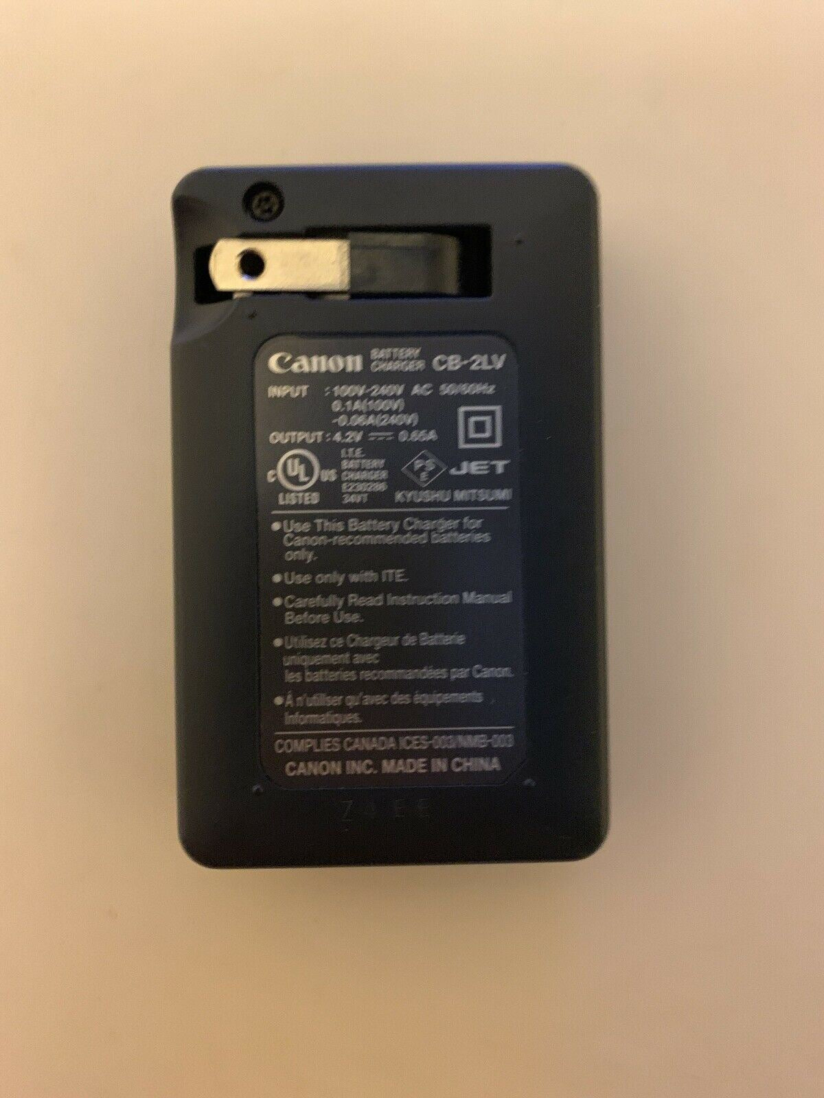Genuine Canon CB-2LV Battery Charger
