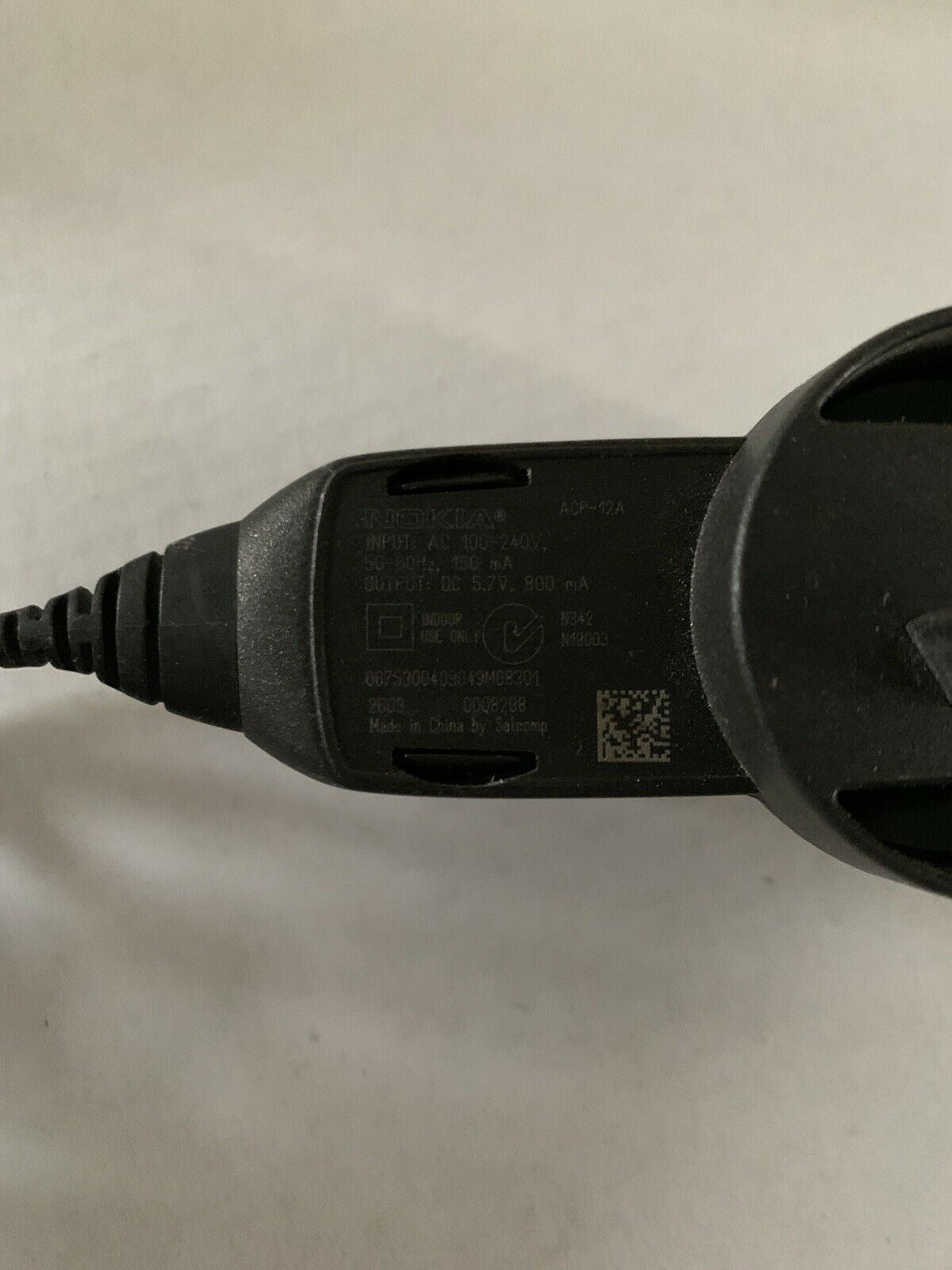 Original NOKIA ACP-12A AC Wall Charger 3.5mm