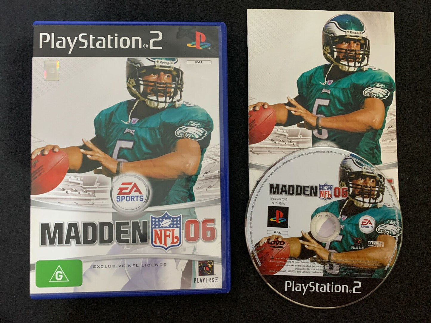 Madden NFL 06 - Sony Playstation 2 PS2 PAL Game with Manual