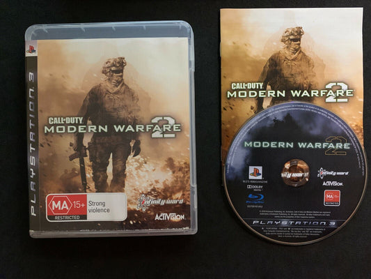 Call Of Duty: Modern Warfare 2 - PlayStation 3 PS3 Game with Manual