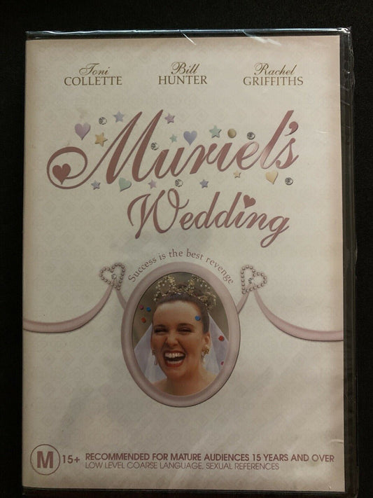 *New Sealed* Muriel's Wedding (DVD, 1994) Toni Collette, Rachel Griffith Region4