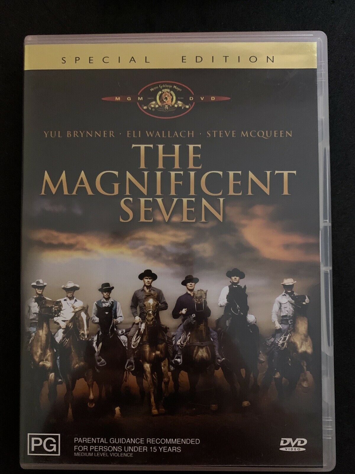 The Magnificent Seven - Special Edition (DVD, 1960) Yul Brynner, Steve McQueen