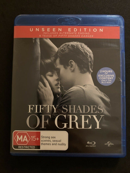 Fifty Shades Of Grey - Unseen Edition (Blu-Ray, 2015) Region B