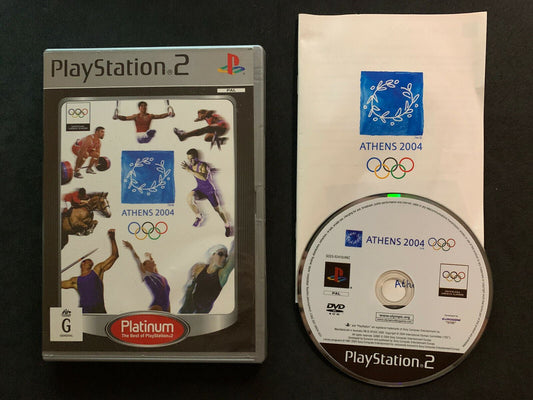 Athens 2004 - Playstation 2 PS2 PAL (Platinum) *Complete with Manual*