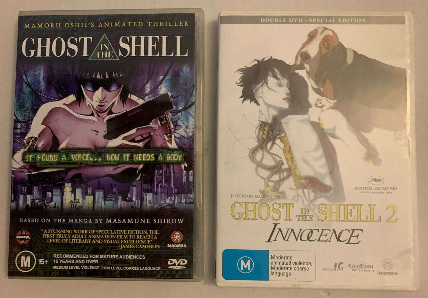 Ghost In The Shell 1 & 2: Innocence 2-Disc Special Edition DVD Region 4