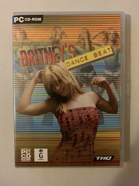 Britney's Dance Beat PC CDROM For Windows 98/XP Britney Spears - Rare!