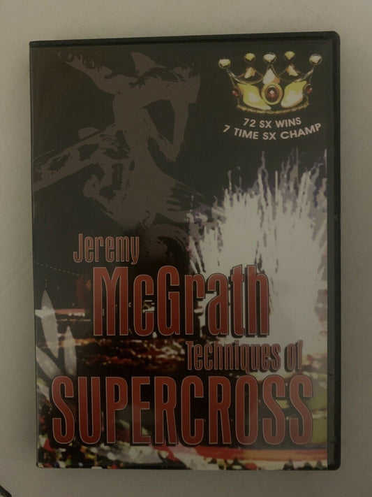 Jeremy McGrath - Techniques Of Supercross (DVD, 2007) 2-Disc