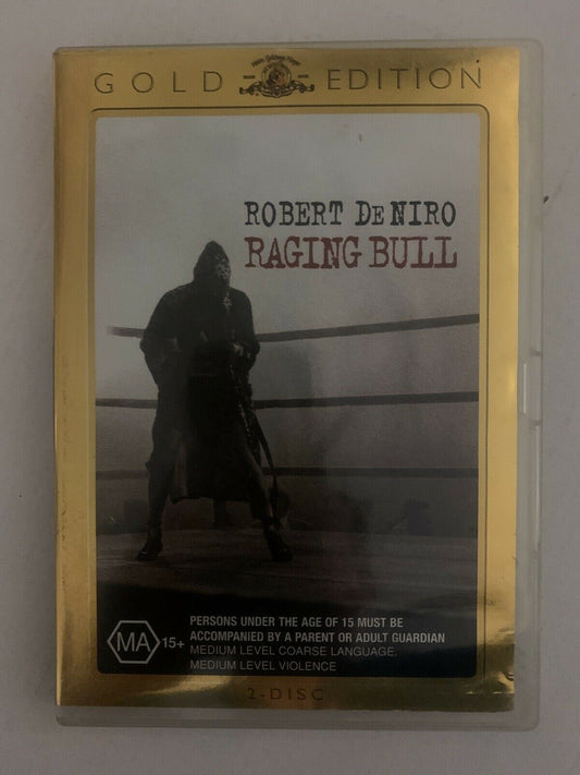 Raging Bull - Gold Edition (DVD, 1980)  Robert De Niro 2-Disc Movie & Documentary