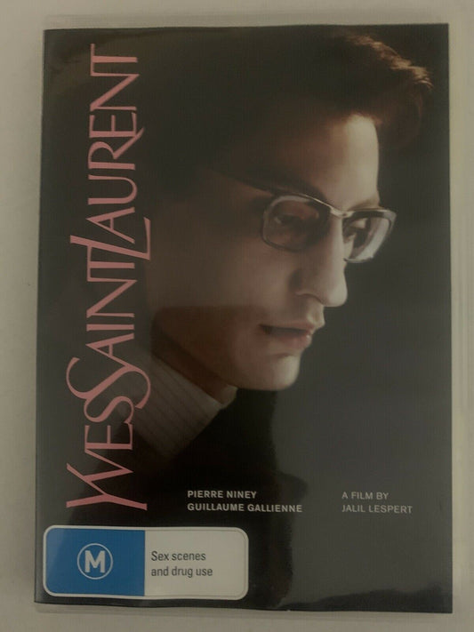 Yves Saint Laurent (DVD, 2014) Pierre Niney, Guillaume Gallienne. Region 4