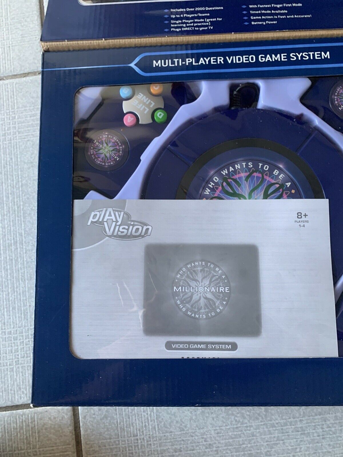 Who Wants To Be A Millionaire Game Plug and Play Video Game System