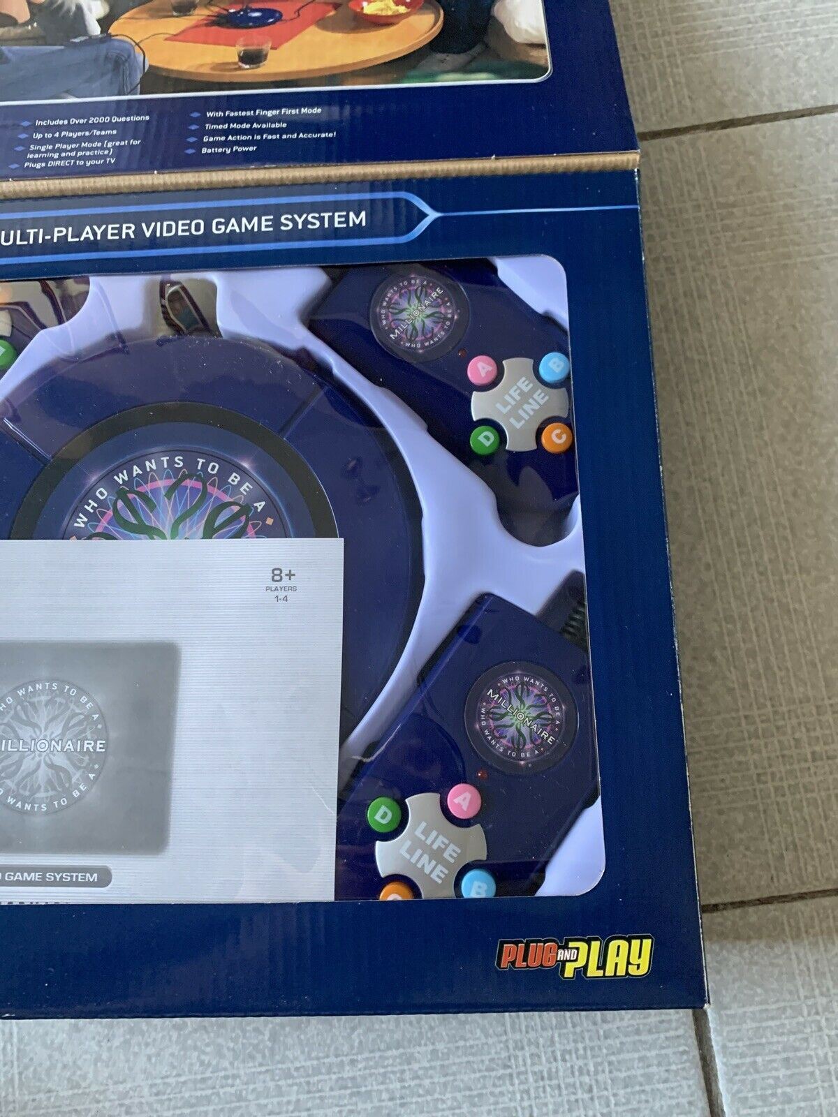 Who Wants To Be A Millionaire Game Plug and Play Video Game System