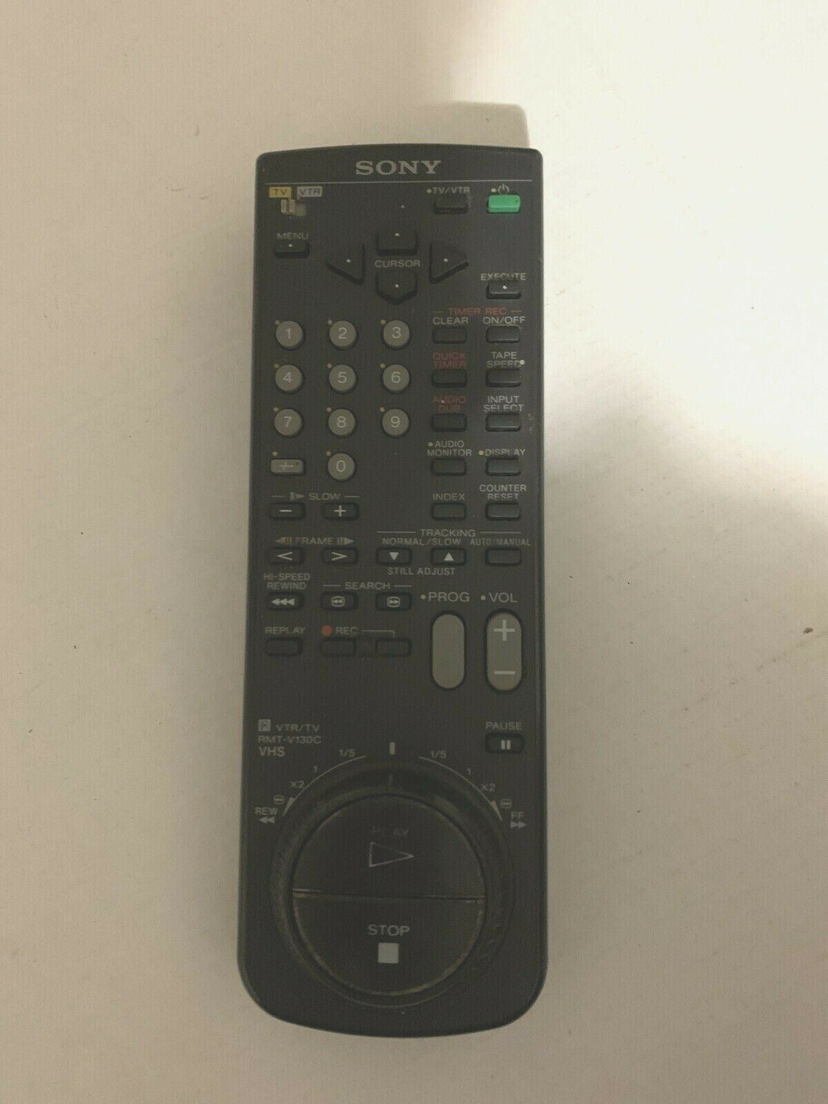 Genuine Sony RMT-V130C Original Remote Control For TV VCR