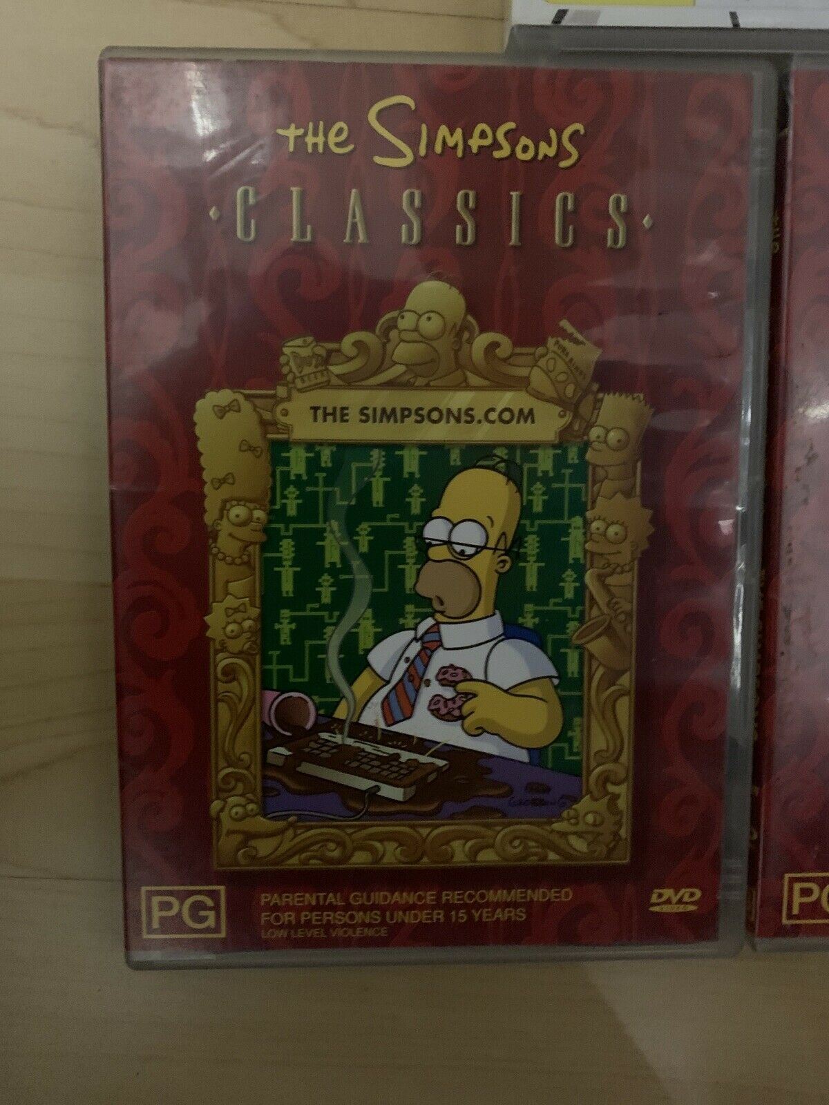 5x The SIMPSONS CLASSICS Bulk Collection DVD