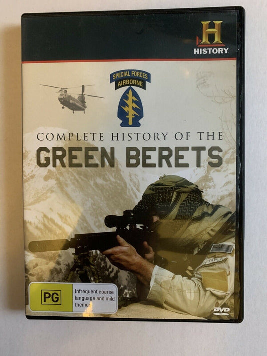 Complete History Of The Green Berets - History Channel (DVD, 2000) Region 4