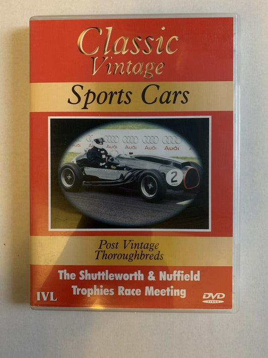 Classic Vintage Sports Cars - Post Vintage Thoroughbreds (DVD, 2003)