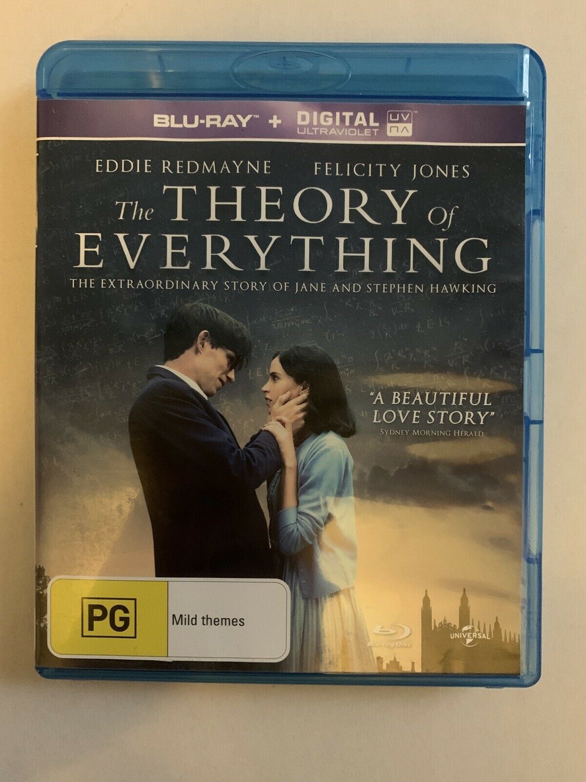 The Theory Of Everything (Blu-ray, 2014) Eddie Redmayne, Felicity Jones Region B